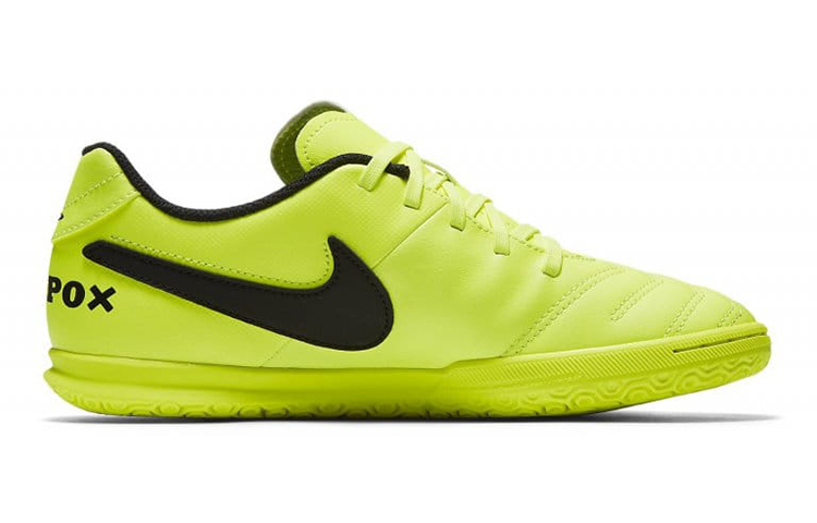 Order (JR) Nike TiempoX Rio 3 Salle Intérieure ''Jaune Noir'' 819196-707