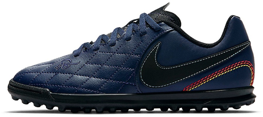 Buy Youth Nike TiempoX Rio 4 10R TF Turf Blue Black AQ3825 440 Novelship
