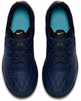 Shop 兒童 Nike JR TiempoX Rio 4 10R TF 草地足球鞋 藍色
