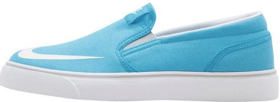 (Youth) Nike Toki Slip On Canvas 'Aqua' 719744-400 (Youth) Nike Toki Slip On Canvas 'Aqua' 719744-400