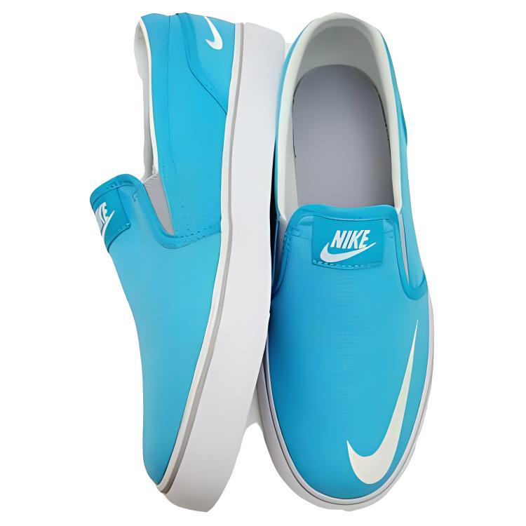 Order (JR) Nike Toki Slip On Canvas ''Aqua'' Sneakers 719744-400