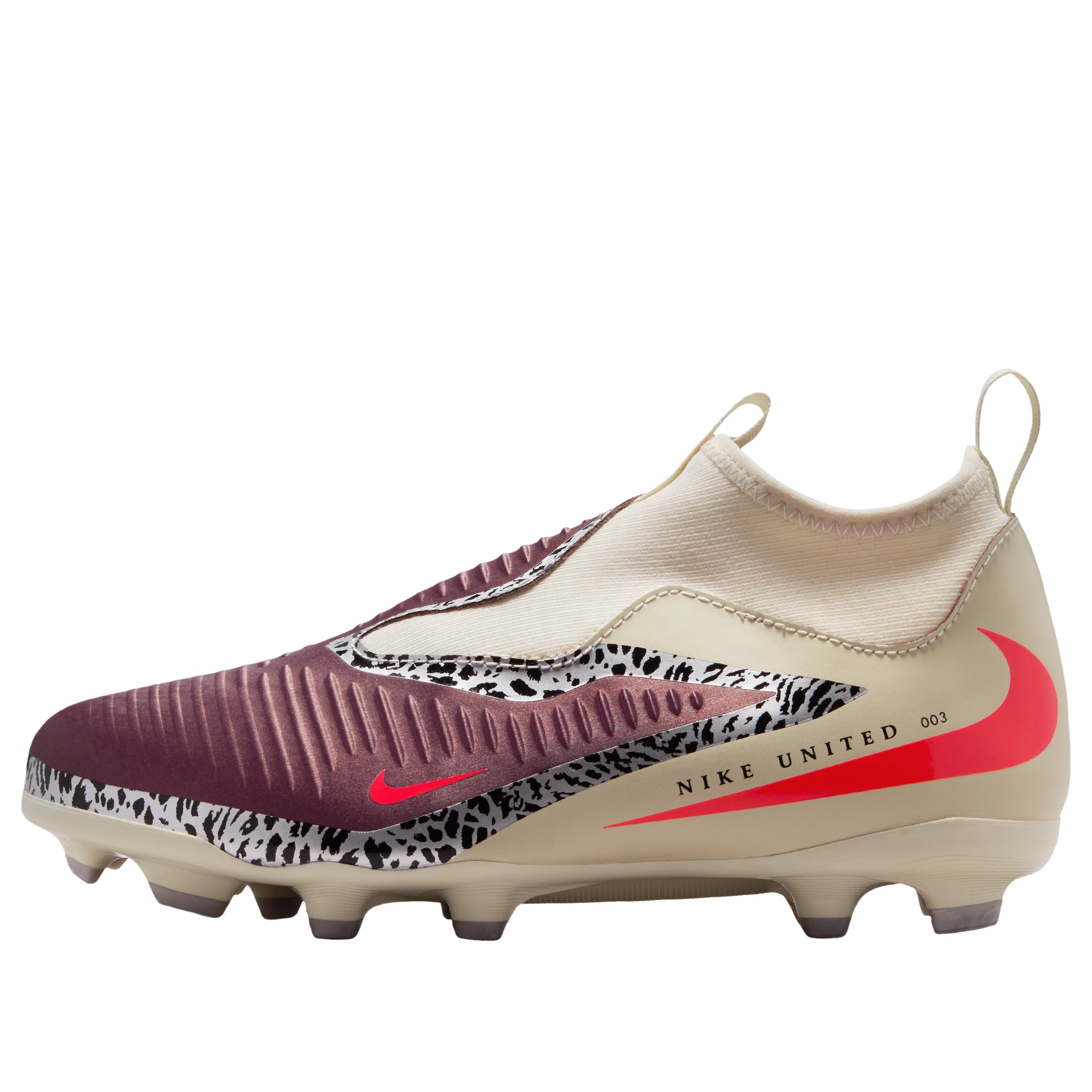 Buy (JR) Nike United Jr. Phantom 6 High Academy MG ''Burgundy Crush'' Voetbalschoenen IO8481-661