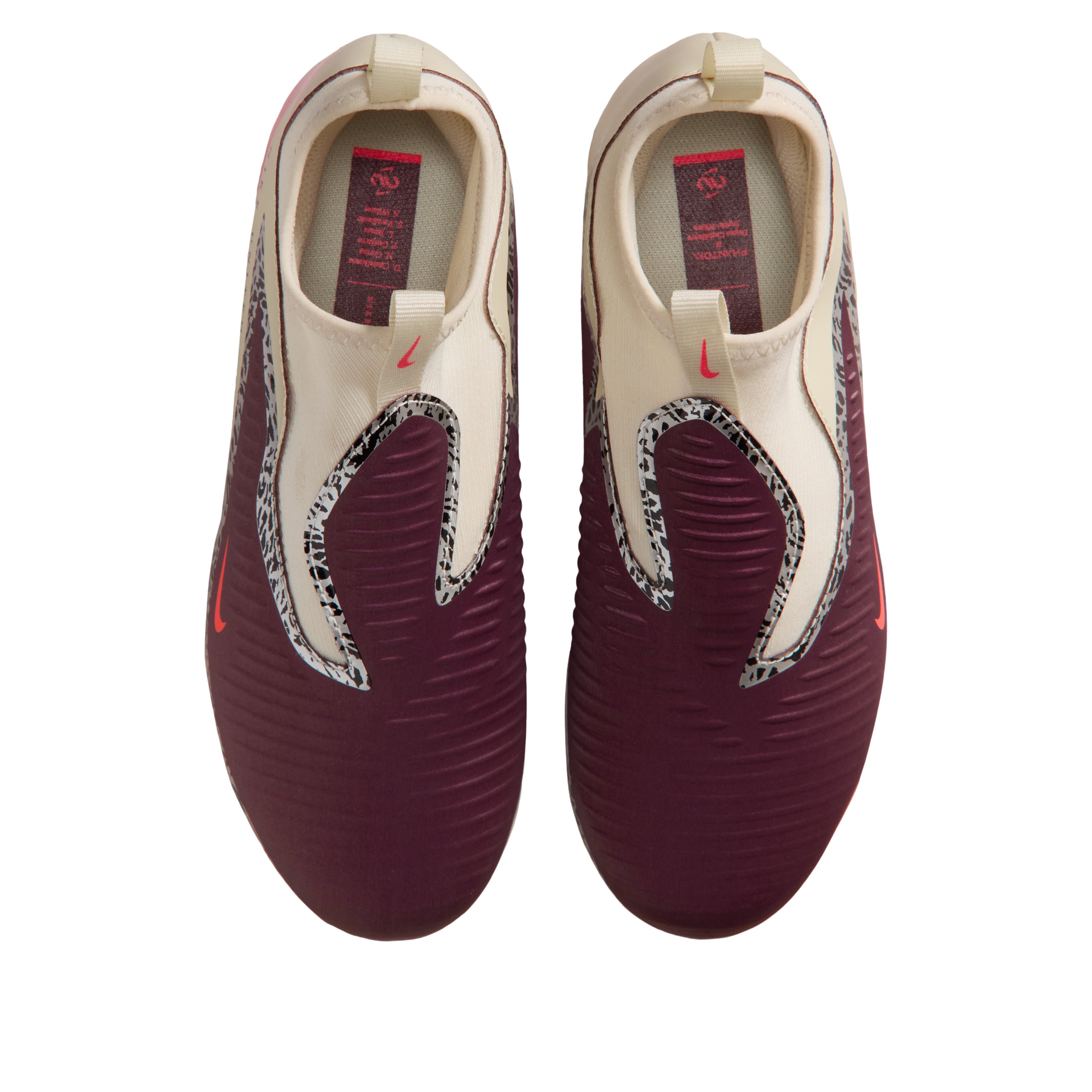 Order (JR) Nike United Jr. Phantom 6 High Academy MG ''Burgundy Crush'' Voetbalschoenen IO8481-661