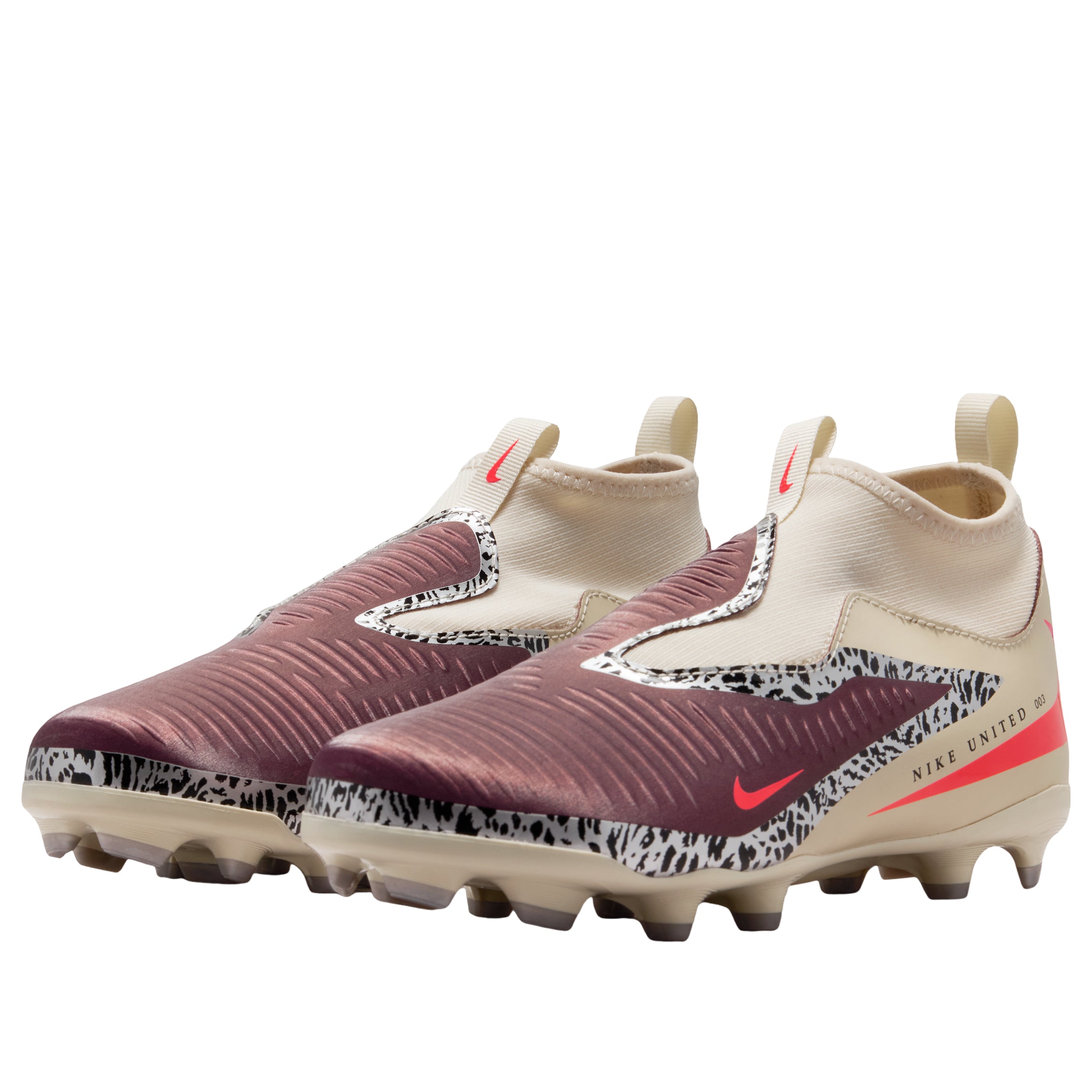 Shop (JR) Nike United Jr. Phantom 6 High Academy MG ''Burgundy Crush'' Voetbalschoenen IO8481-661
