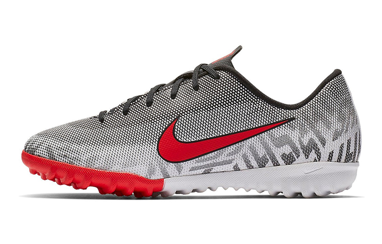 (Youth) Nike Vapor 12 Academy NJR TF Turf 'Black Red White' AO9476-170
