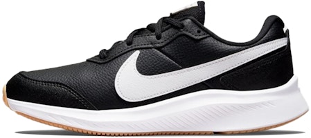 (Youth) Nike Varsity Leather 'Black White' CN9146-008 (Youth) Nike Varsity Leather 'Black White' CN9146-008