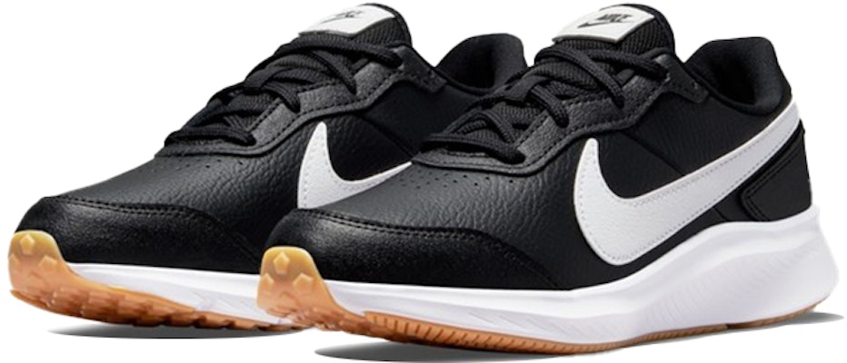 (Youth) Nike Varsity Leather 'Black White' CN9146-008 Lookbook (Youth) Nike Varsity Leather 'Black White' CN9146-008