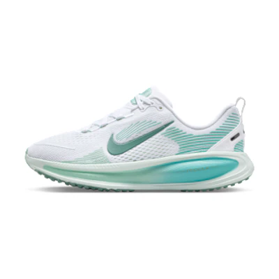 (Youth) Nike Vomero 18 White/Bleached Turquoise/Mint Foam/Cannon