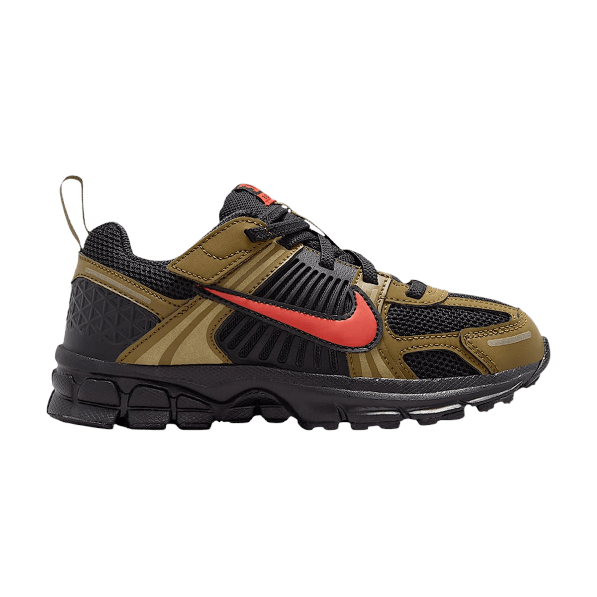 (Youth) Nike Vomero 5 'Black Olive Flak Quantum Moss Picante Red'