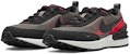 (JR) Nike Waffle One 'Flat Pewter Siren Red' Lelaki Wanita Kasut Sneakers DC0480-006
