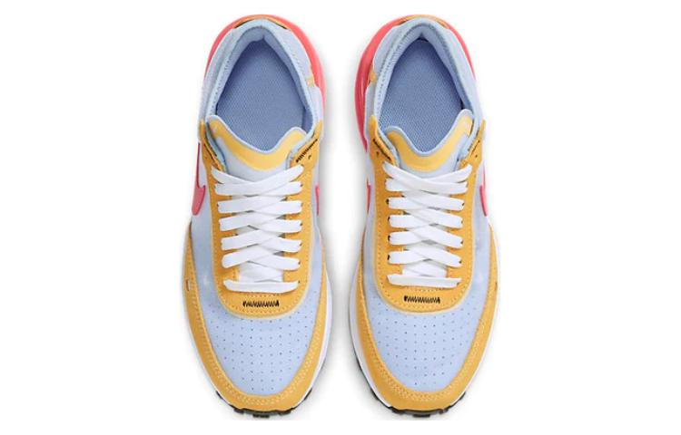 Shop Nike Waffle One 減震防滑 低筒 運動休閒鞋 GS 橙白