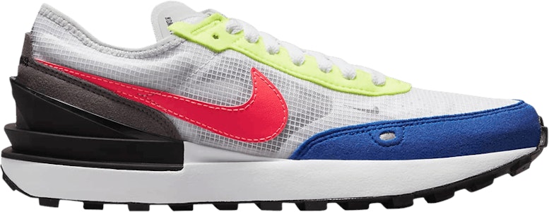 Nike Waffle One (GS) 解構 復古百搭 低筒休閒運動鞋 白藍紅拼接 Buy Nike Waffle One (GS) 解構 復古百搭 低筒休閒運動鞋 白藍紅拼接