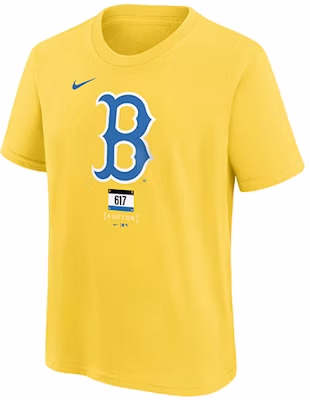 (JR) Camiseta Nike x MLB Boston Red Sox Dorada Juvenil Classic Crewneck. 3Z3B7NMCC-BOS Buy (JR) Camiseta Nike x MLB Boston Red Sox Dorada Juvenil Classic Crewneck. 3Z3B7NMCC-BOS