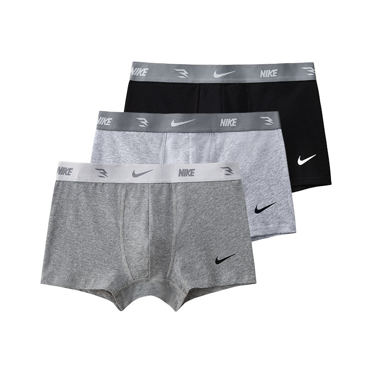 (Youth) Nike Youth Comfort Stretch Boxer Briefs 3-Pack with Logo Waistband N32543029GS-001_DS