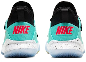 Shop 大童 Nike Zoom Flight 減震低筒復古籃球鞋 黑白藍