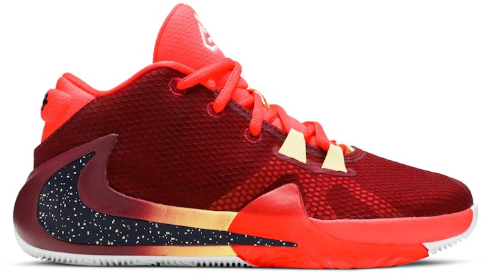 (Youth) Nike Zoom Freak 1 BG 'Noble Red' BQ5633-600 Buy (Youth) Nike Zoom Freak 1 BG 'Noble Red' BQ5633-600