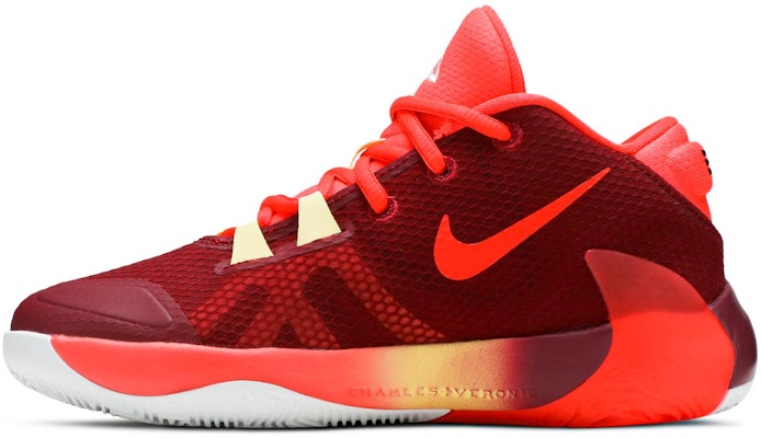 (Youth) Nike Zoom Freak 1 BG 'Noble Red' BQ5633-600 Lookbook (Youth) Nike Zoom Freak 1 BG 'Noble Red' BQ5633-600