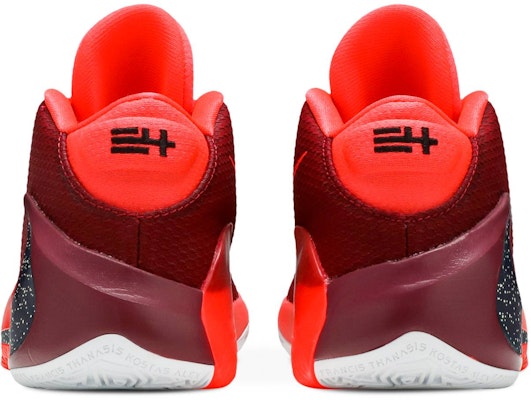 (Youth) Nike Zoom Freak 1 BG 'Noble Red' BQ5633-600 Details for (Youth) Nike Zoom Freak 1 BG 'Noble Red' BQ5633-600