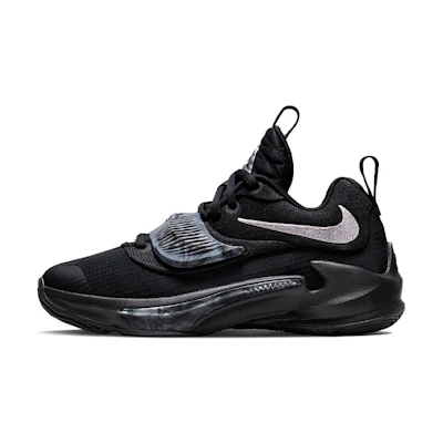 (Youth) Nike Zoom Freak 3 'Black Metallic Silver'