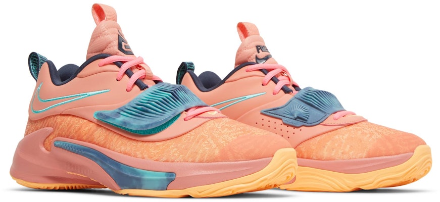 GS大童 Nike Zoom Freak 3 字母哥 實戰籃球鞋 螢光橙 Cheap GS大童 Nike Zoom Freak 3 字母哥 實戰籃球鞋 螢光橙