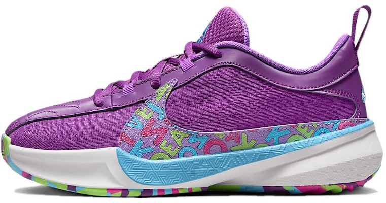 (Youth) Nike Zoom Freak 5 'Alphabet Bros' DZ4486-500 Buy (Youth) Nike Zoom Freak 5 'Alphabet Bros' DZ4486-500