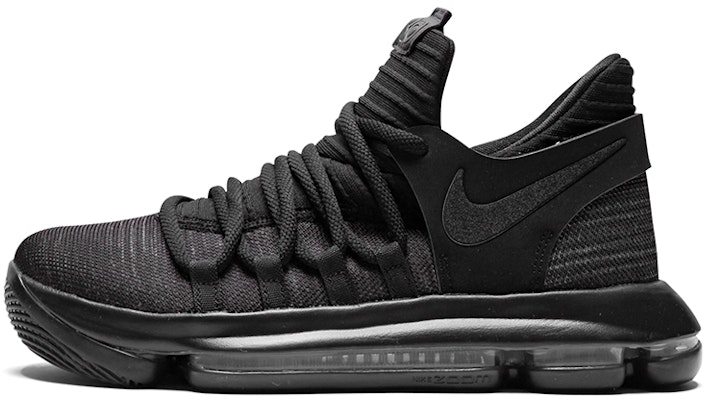(JR) Nike Zoom KD 10 'Blackout' Hitam 918365-004 Buy (JR) Nike Zoom KD 10 'Blackout' Hitam 918365-004
