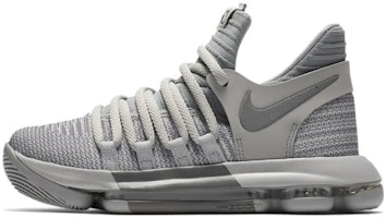(Youth) Nike Zoom KD 10 'Wolf Grey' 918365-007 (Youth) Nike Zoom KD 10 'Wolf Grey' 918365-007