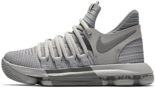中童 Nike KD 10 氣墊 防滑耐磨 低筒 實戰籃球鞋 灰色 Buy 中童 Nike KD 10 氣墊 防滑耐磨 低筒 實戰籃球鞋 灰色