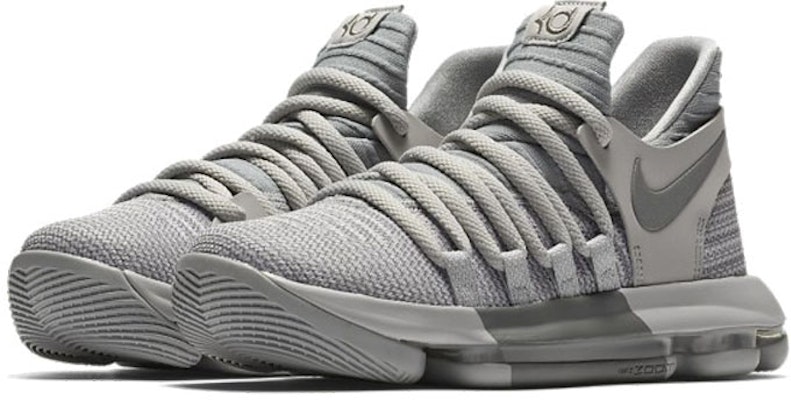 (Youth) Nike Zoom KD 10 'Wolf Grey' 918365-007 Lookbook (Youth) Nike Zoom KD 10 'Wolf Grey' 918365-007