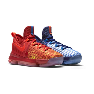 (Youth) Nike Zoom KD 9 'Fire and Ice'