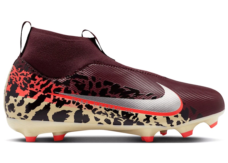 (Youth) Nike United Jr. Mercurial Superfly 10 Academy Multi-Ground High-Top GS 'Burgundy Crush' IO8468-661