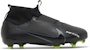(JR) Nike Zoom Mercurial Superfly 9 Academy FG MG 'Hitam Kelabu Asap Gelap' DJ5623-001