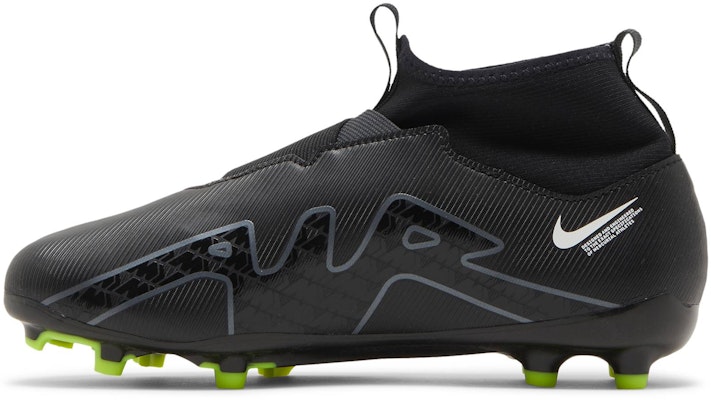 (Youth) Nike Zoom Mercurial Superfly 9 Academy FG MG 'Black Dark Smoke Grey' DJ5623-001 Lookbook (Youth) Nike Zoom Mercurial Superfly 9 Academy FG MG 'Black Dark Smoke Grey' DJ5623-001