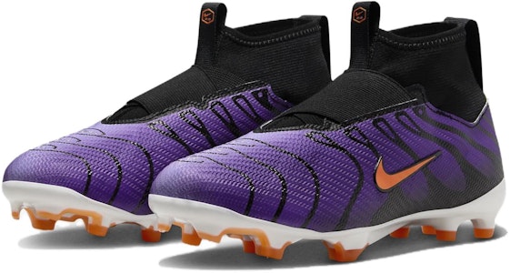 (JR) 耐克Zoom Mercurial Superfly 9 FG Jr '强劲紫'足球鞋 FZ6685-500 Lookbook (JR) 耐克Zoom Mercurial Superfly 9 FG Jr '强劲紫'足球鞋 FZ6685-500