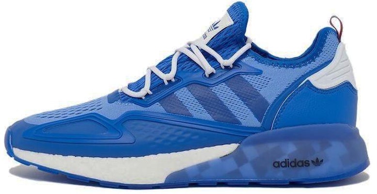 (JR) Ninja x adidas ZX 2K Boost J 'Time In - Biru' FZ1885 Buy (JR) Ninja x adidas ZX 2K Boost J 'Time In - Biru' FZ1885