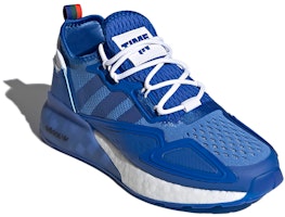 大童 Ninja x adidas Originals ZX 2K Boost J 藍灰 Lookbook 大童 Ninja x adidas Originals ZX 2K Boost J 藍灰