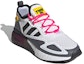 Lookbook (JR) Ninja x adidas ZX 2K Boost J 'Time In - Putih Kelabu' FZ0481