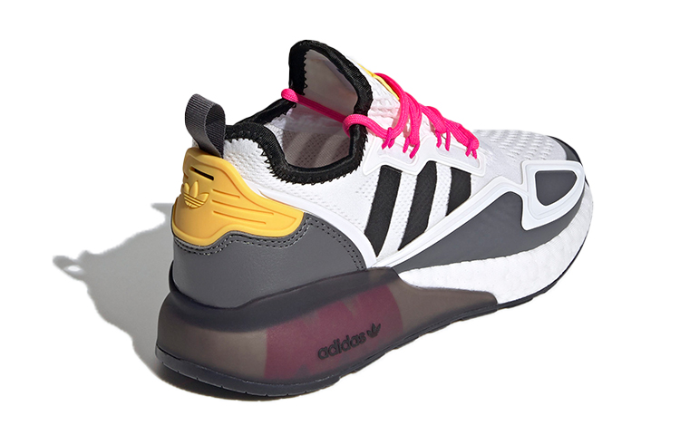 Shop (JR) Ninja x adidas ZX 2K ブースト J タイムイン (白/灰) FZ0481