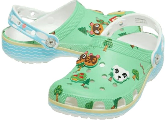 (Youth) Nintendo x Crocs Classic Clog 'Animal Crossing' 210113-90H Order (Youth) Nintendo x Crocs Classic Clog 'Animal Crossing' 210113-90H