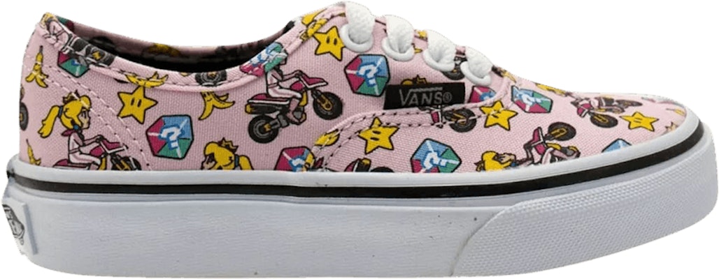 (JR) Nintendo x Vans Authentic 'Putri Peach' VN0004J1K4X Buy (JR) Nintendo x Vans Authentic 'Putri Peach' VN0004J1K4X