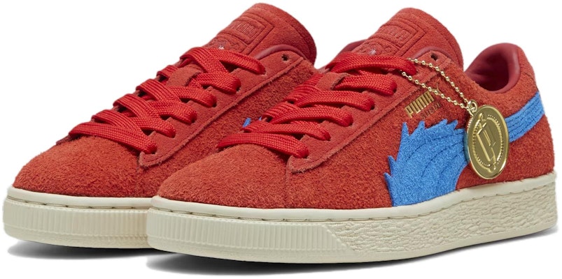(JR) One Piece x Puma Suede Infantil 'Luffy' 396648-01 Lookbook (JR) One Piece x Puma Suede Infantil 'Luffy' 396648-01