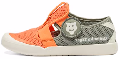(Youth) Onitsuka Tiger Mexico 66 Sandals 'Mikan Orange Green' 1184A198-800 (Youth) Onitsuka Tiger Mexico 66 Sandals 'Mikan Orange Green' 1184A198-800