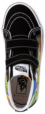 (Youth) Parks Project x Vans Sk8 Mid Black/Multicolor VN0A4UI56SB Lookbook (Youth) Parks Project x Vans Sk8 Mid Black/Multicolor VN0A4UI56SB