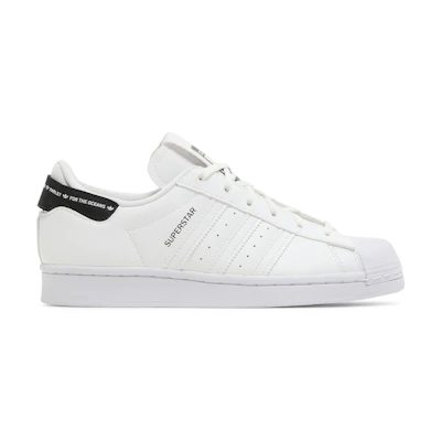 (Youth) Parley adidas Superstar J 'White Black'