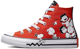 (Preschool) Converse Peanuts x Chuck Taylor All Star 'White Red Black' A01867C