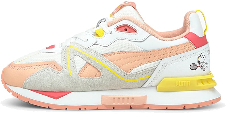 (PS) Kasut Lari Puma Peanuts x Mirage Mox Jr K /Pink/Kelabu 'Putih'. 375734-02 Buy (PS) Kasut Lari Puma Peanuts x Mirage Mox Jr K /Pink/Kelabu 'Putih'. 375734-02