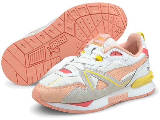 (PS) Kasut Lari Puma Peanuts x Mirage Mox Jr K /Pink/Kelabu 'Putih'. 375734-02 Purchase (PS) Kasut Lari Puma Peanuts x Mirage Mox Jr K /Pink/Kelabu 'Putih'. 375734-02