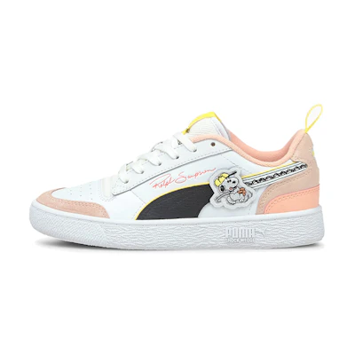(Youth) Peanuts Puma Ralph Sampson Jr 'Snoopy - White Apricot Blush'