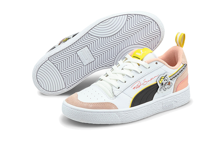 (Youth) Peanuts Puma Ralph Sampson Jr 'Snoopy - White Apricot Blush' 圖 5