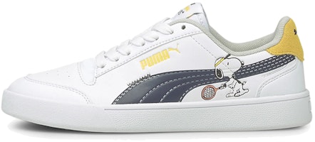 (Youth) Peanuts x Puma Shuffle Big Kid 'Woodstock - White Maize' 375739-01 (Youth) Peanuts x Puma Shuffle Big Kid 'Woodstock - White Maize' 375739-01